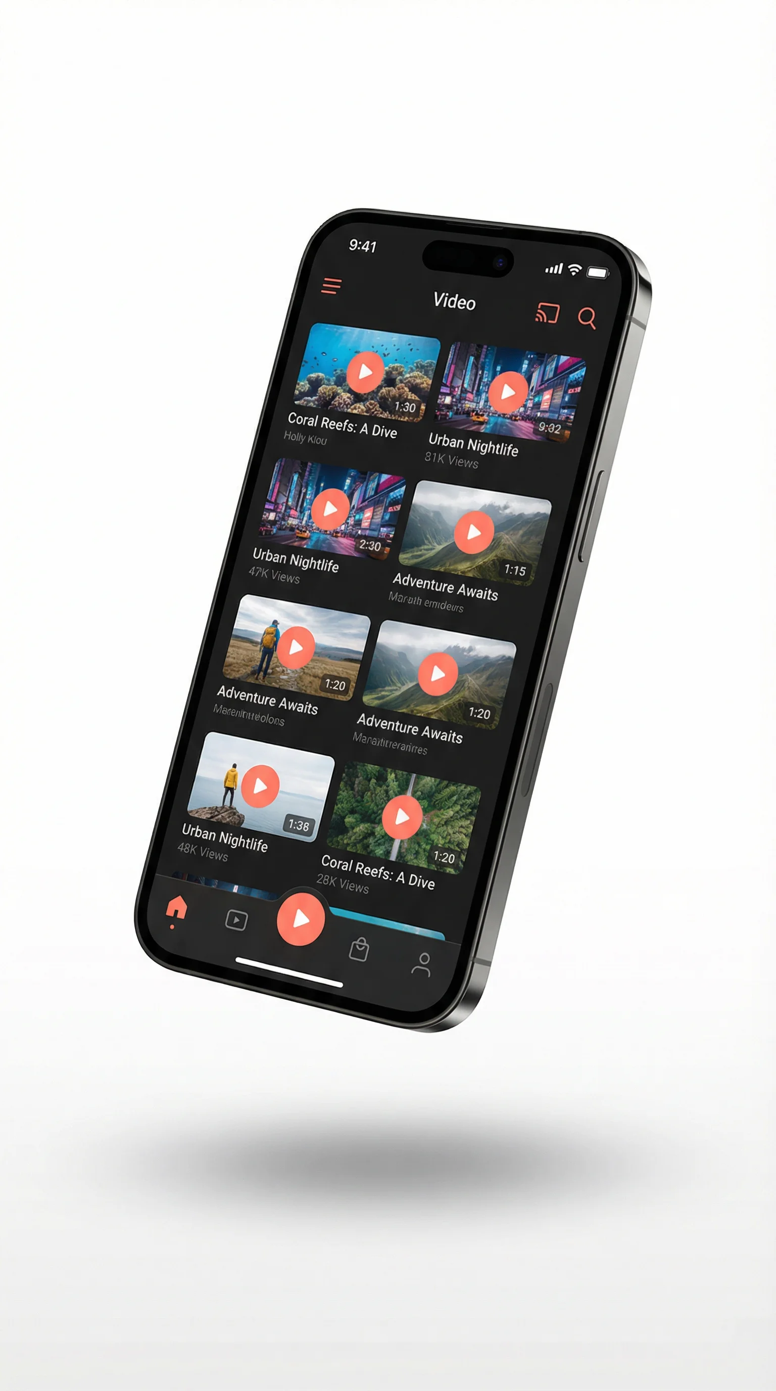 香蕉视频APP客户端界面展示